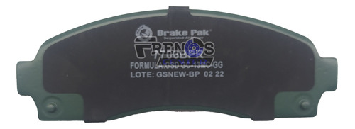 Pastilla Freno Del Brake Pak Para Ford Ranger