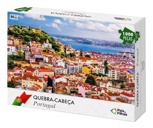 Quebra-cabeça 1000 Peças Paisagem Puzzles Adultos - Colorido