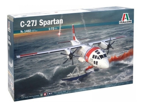 C-27j Spartan Italeri 1402 Escala 1:72 Es Un Armable