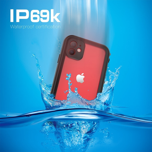 Imagen 6 de 9 de Funda Alto Impacto Compatible iPhone 11 Waterproof Shockprof