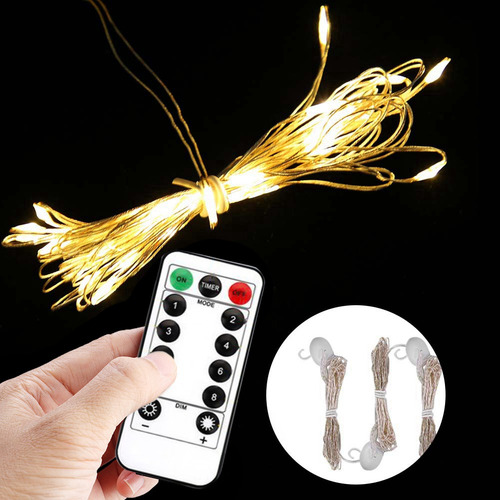 Usb 300 Led Cortina De La Ventana De La Cadena De Luces De H