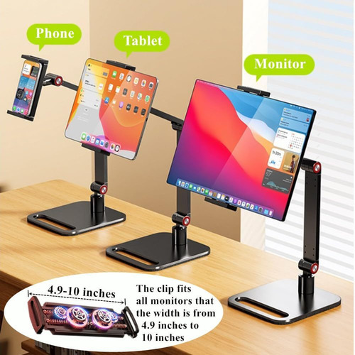 17.3 Suporte De Monitor Portátil, Suporte De Base Removível