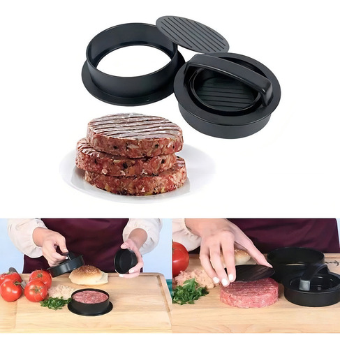 D Prensa Antiadherente Ajustable Para Carne De Hamburguesa