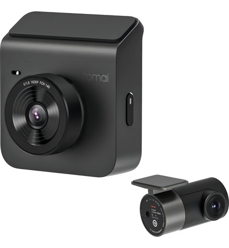Câmera Veicular 70mai Dash Cam A400 Quad Hd + Rc09 Cinza