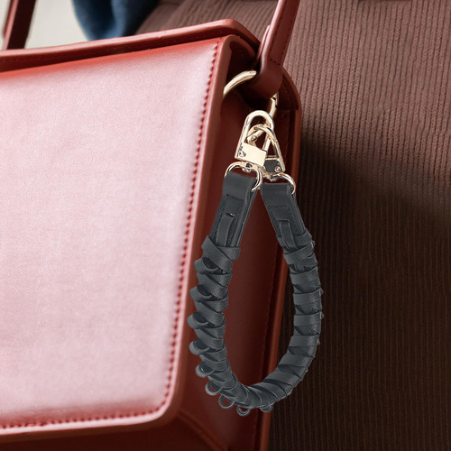 2 Bolso De Mano De Repuesto De Pu Para Mujer, Correa Negro