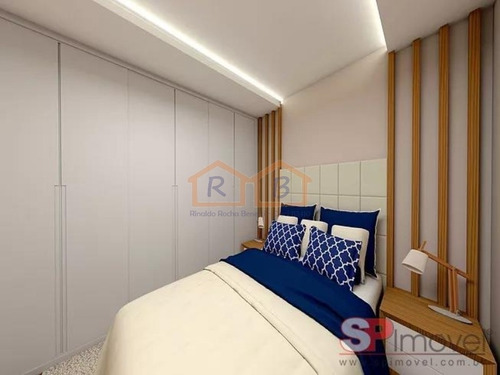 Imagem 6 de 10 de Apartamento Em Condomínio Padrão Para Venda No Bairro Vila Granada, 2 Dorm, 36 M - 21