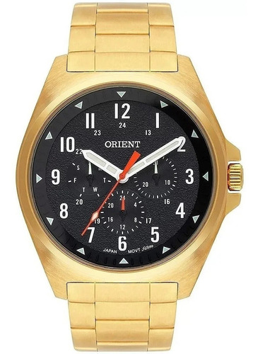 Relógio Masculino Orient Mgssm029 P2kx Dourado