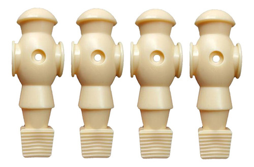 Mini Figuras De Futbolín Para Juegos De Futbolín Beige