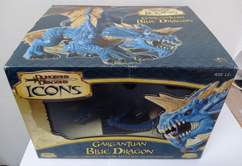 Gargantuan Blue Dragon / Miniatura 2007 Dungeons And Dragons