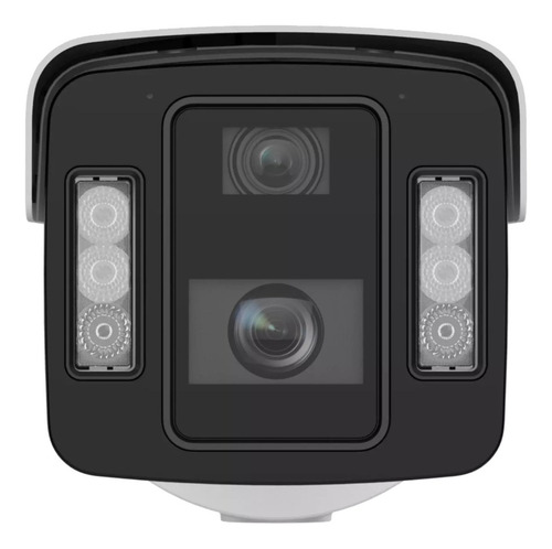 Câmera Bullet Multissensor Deepinview De 4mp Lpr Hikvision Cor Branco