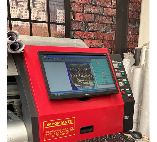 Plotter De Impresión 720 Dpi, Gran Formato Icontek 510/35pl (Usado)