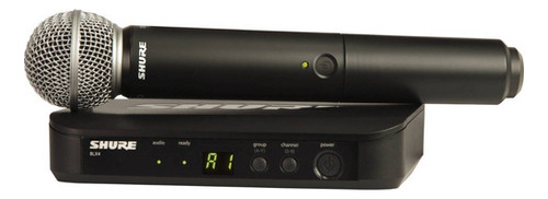 Sistema Inalámbrico Shure Sm58 Completo Blx24ar Micrófono