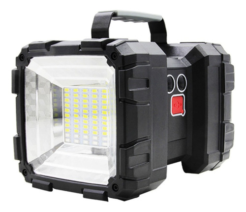 Linterna P50, 45 Led, Luz Usb Brillante, Doble Reflector De