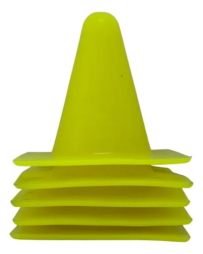 Cono Set Entrenamiento X5 Und Pvc Siliconado 8cm Ozs-kd1t15