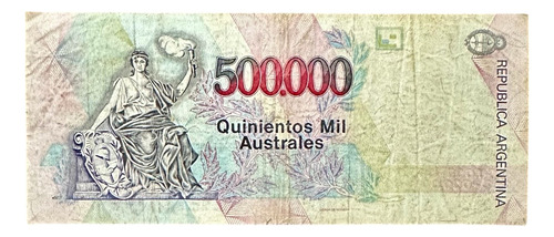 Argentina - 500.000 Austral - Año 1991 - Bot #2903 - B * (Usado)