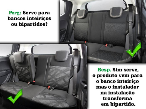 Imagem 2 de 4 de Capa De Bancos Couro P/ Fiat Uno Mille 87 88 89 90 91 92