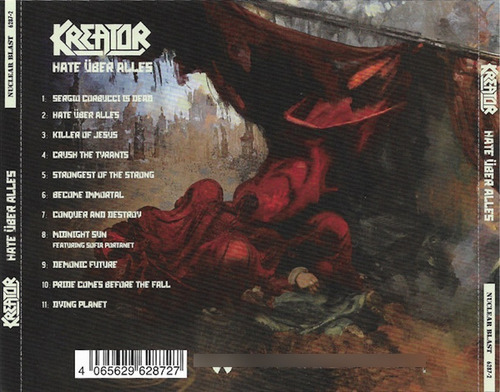 Kreator - Hate Über Alles Cd Nuevo