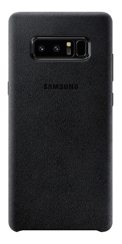 Estuche Forro Samsung Note 8 Alcantara Cover Negro