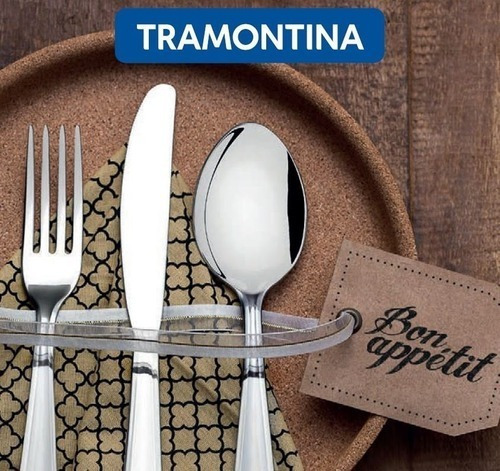 Imagen 2 de 2 de Cuchillo Para Asado Tramontina Sonata Acero Inoxidable
