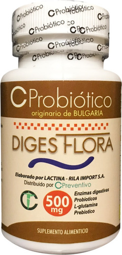 Probiotico Digesflora 250 Billones Cfu 7 Enzimas Digestivas