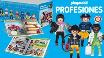 Comprar Libro Playmobil Profesiones + Muñeco Playmobil 9cm Planeta