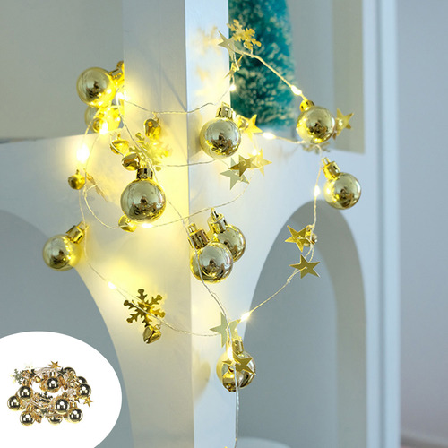 Guirnalda De Luces J Led Para Festivales De 6.56 Pies, 20 Bo