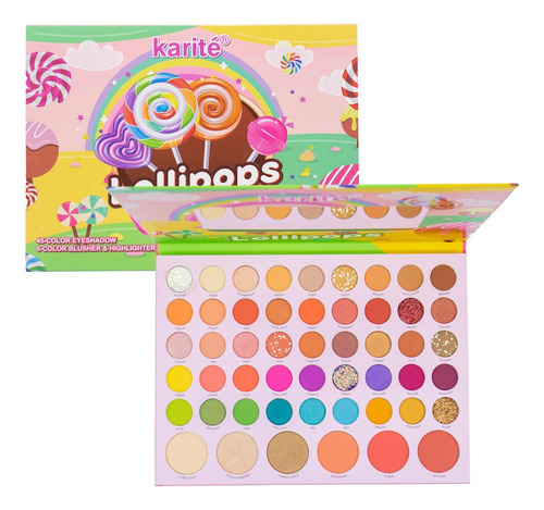 Paleta Sombras Lollipops Karite - g a $263