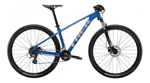 Mountain bike Trek Marlin 6  2021 R27.5 14" 16v frenos de disco hidráulico cambios Shimano Altus color alpine blue