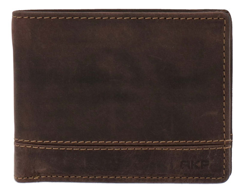 Billetera Rockford Ks Stitch Brown Para Hombre