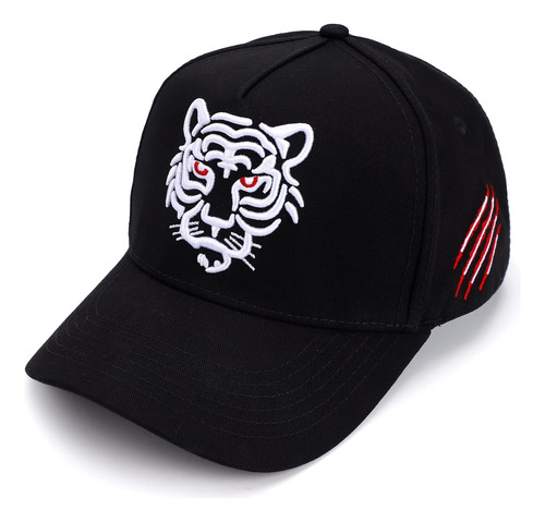 Gorra De Béisbol Bordada Con Diseño De Tigre Para Papá