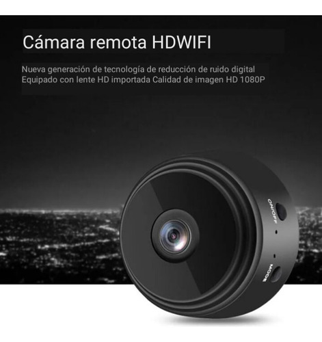 Mini Camara Remota Hd Wifi 1080p Android Dvr Inalambrica