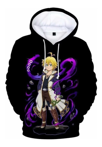 Sudadera Manga Los Siete Pecados Mortal Elizabeth Liones