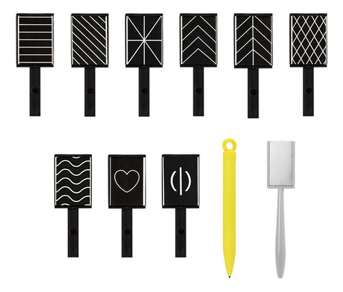Esmalte De Uñas Nail Magnet Pens, 11 Unidades