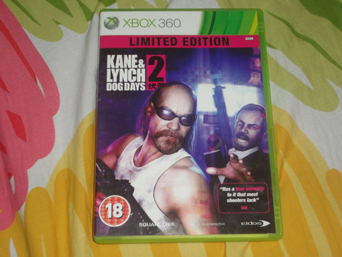 Kane E Lynch Dog Days 2 (jogo Original Xbox360 Mídia Fisica)