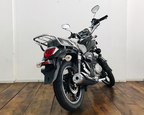 Imagem 17 de 18 de Haojue Chopper Road 150cc 21/22 Preta Tipo Intruder Horizon
