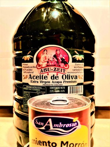 Aceite Oliva Extra Virgen Santiago Premium 5 Litros Top/expo