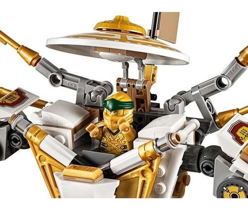 Lego - 71702 Ninjago Robot Dorado 489 Pzas