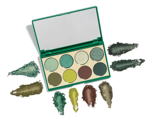 Palette De Sombras Niina Secrets Green Verde