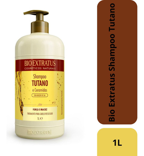 Bio Extratus Shampoo Tutano 1 Litro Para Cabelo Ressecado