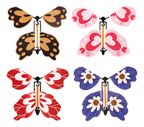 Mariposa Voladora Con Cuerda Para Tarjetas, Regalos Mariposa