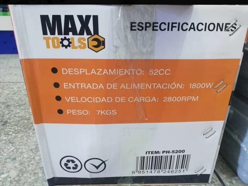 Imagen 3 de 5 de Motosierra Diesel Tools