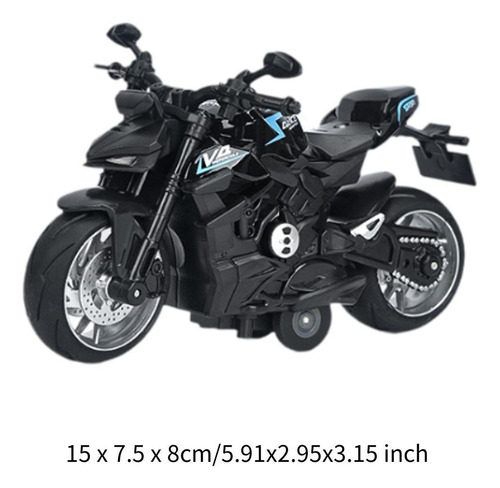 Juguete De Motocicleta Para Niños, Adornos De Simulación,