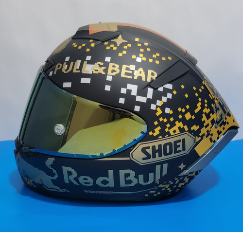 Casco Shoei 1:1 Redbull Gold M