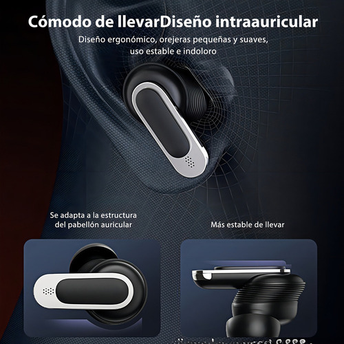 Fone De Ouvido Bluetooth V8 Com Cancelamento Ativo De Ruído