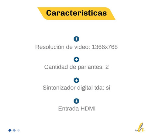 Imagen 4 de 5 de Smart Tv Noblex 39 Pulgadas Db39x7000 Hd Android Tv Lh