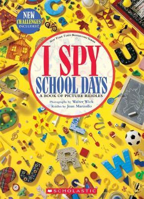 Libro I Spy School Days: A Book Of Picture Riddles - Jean...