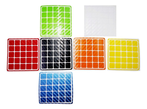 Cubo Rubik 5x5 Stickers Para Cubo 5x5 Gamas A Elegir