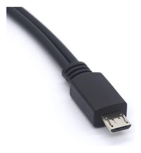 Cable Micro Usb Otg Macho Hembra + Divisor Para Samsung S7