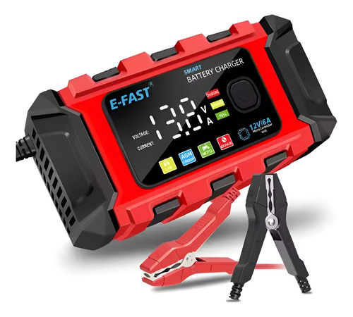 Cargador De Baterías Inteligente 12v Carros Vehiculos Motos