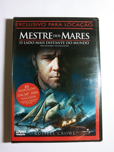 Dvd Mestre Dos Mares O Lado Mais Distante Do Mundo